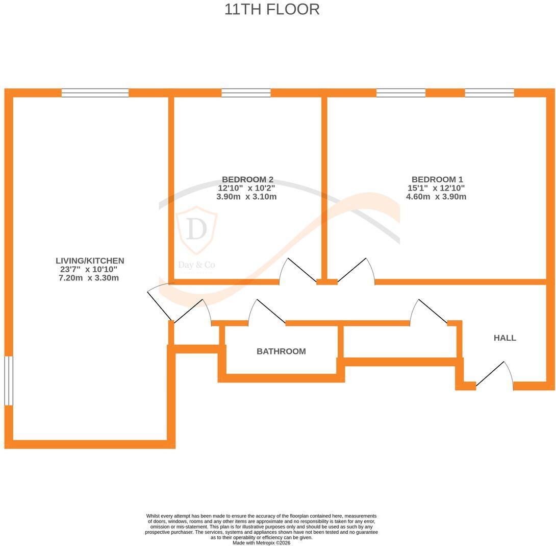 Parkwood Rise, Keighley, BD21 floorplan