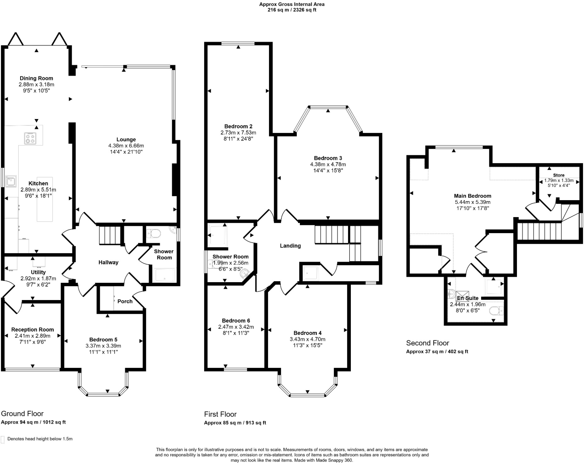 Woodland Avenue, Hove, East Sussex, BN3 floorplan
