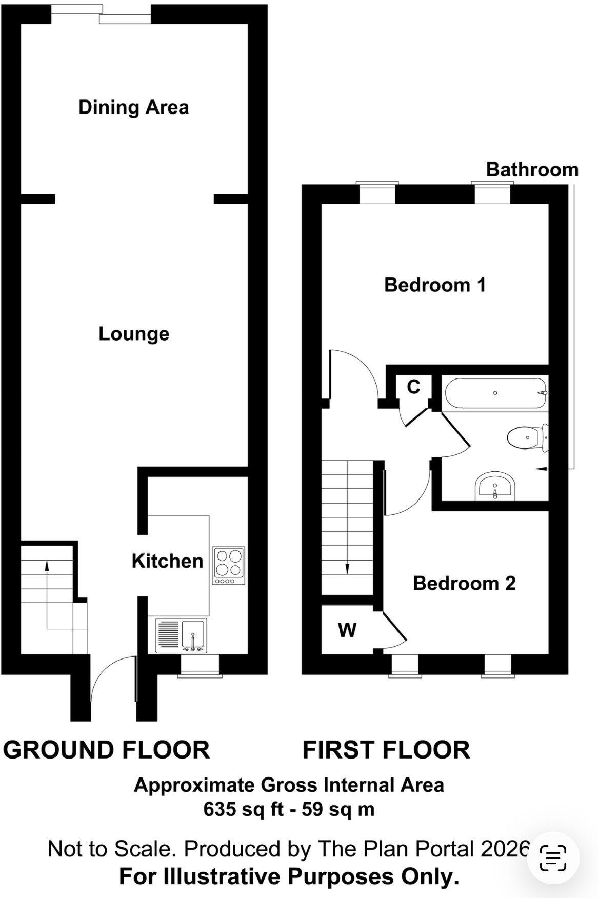 A Smartly Presented & Extended Property - A Perfect First Home In Hempstead floorplan