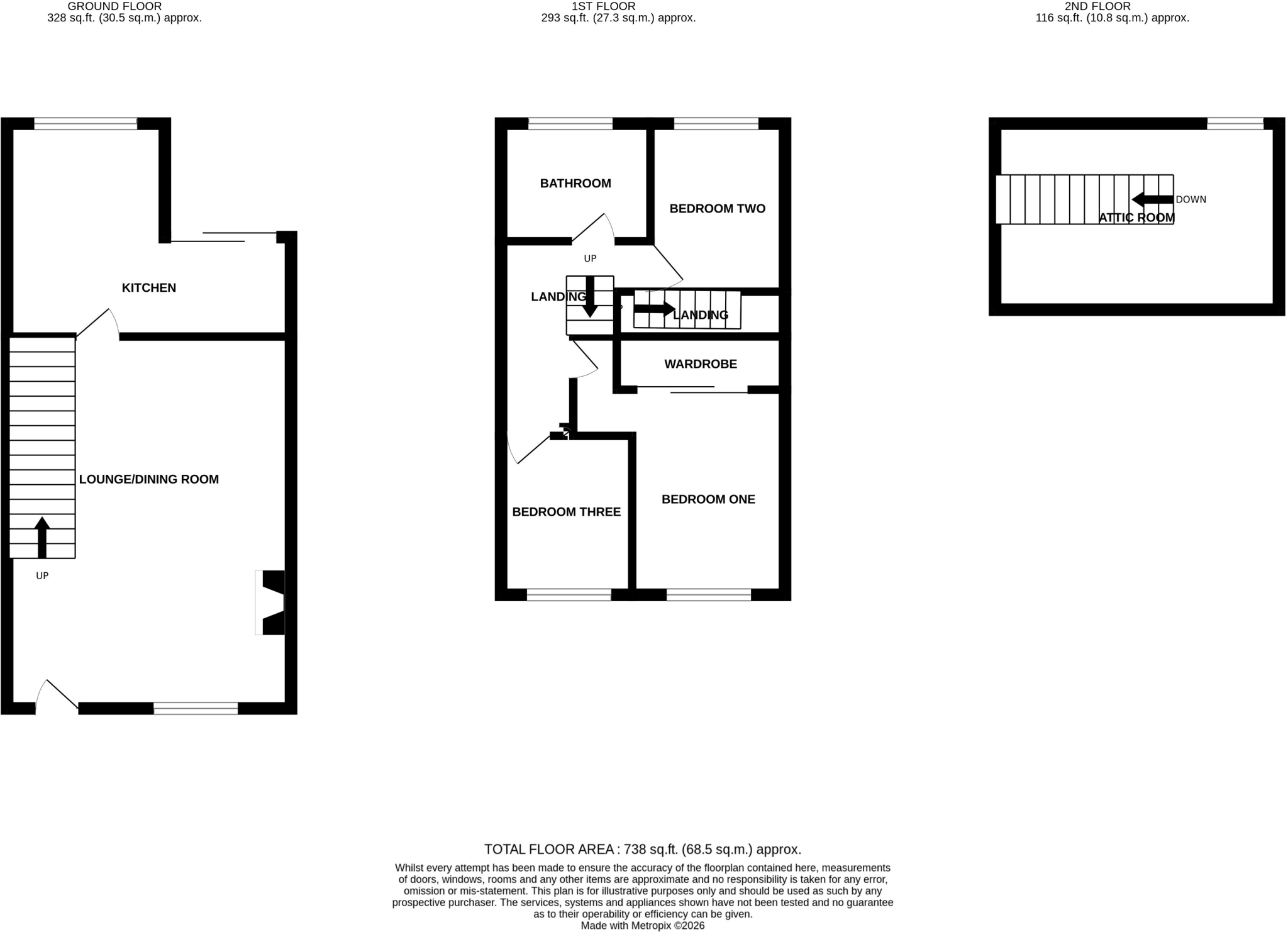 Pepper Street, Middlewich, Cheshire floorplan