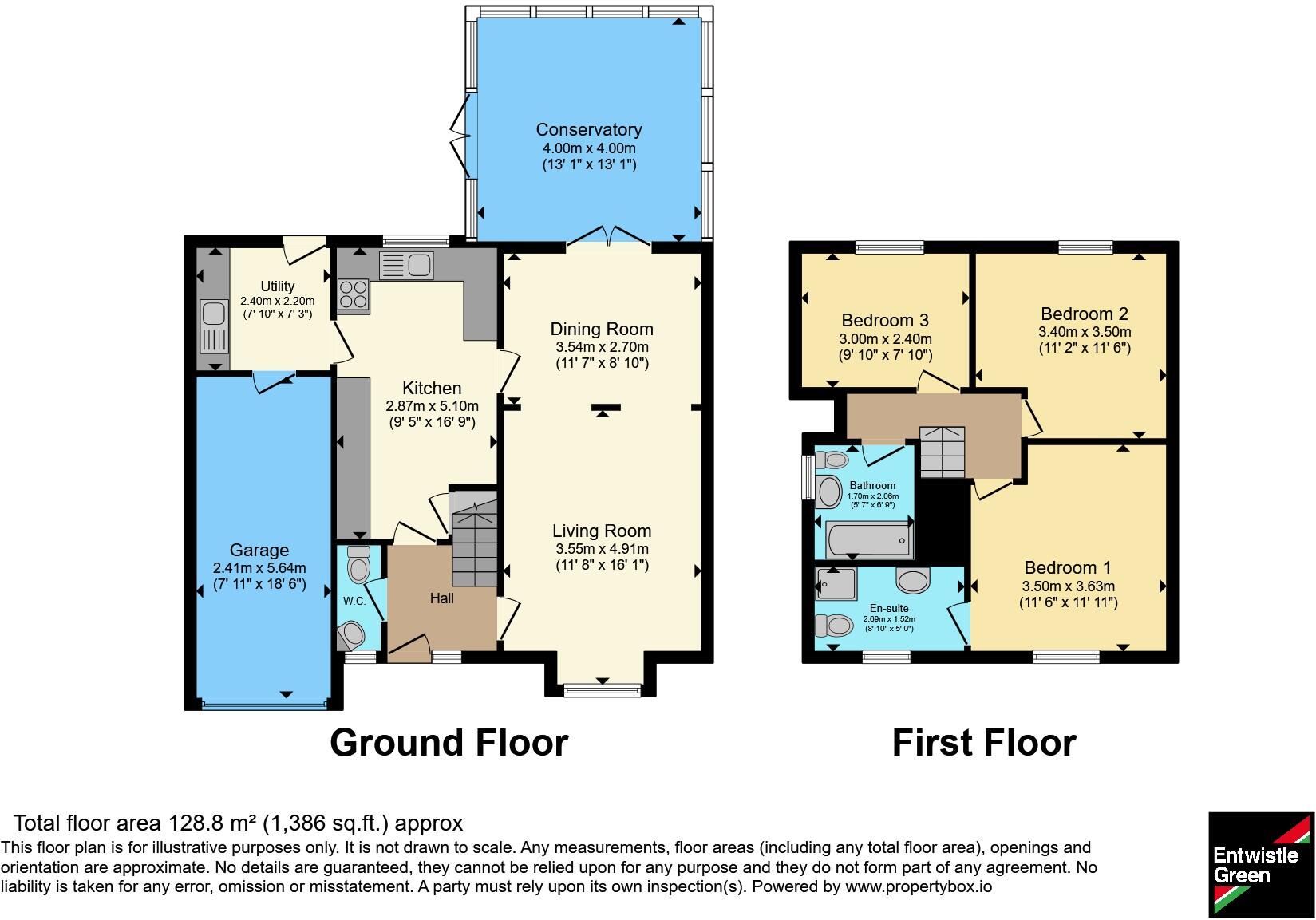 Wythburn Close, Burnley, Lancashire, BB12 floorplan