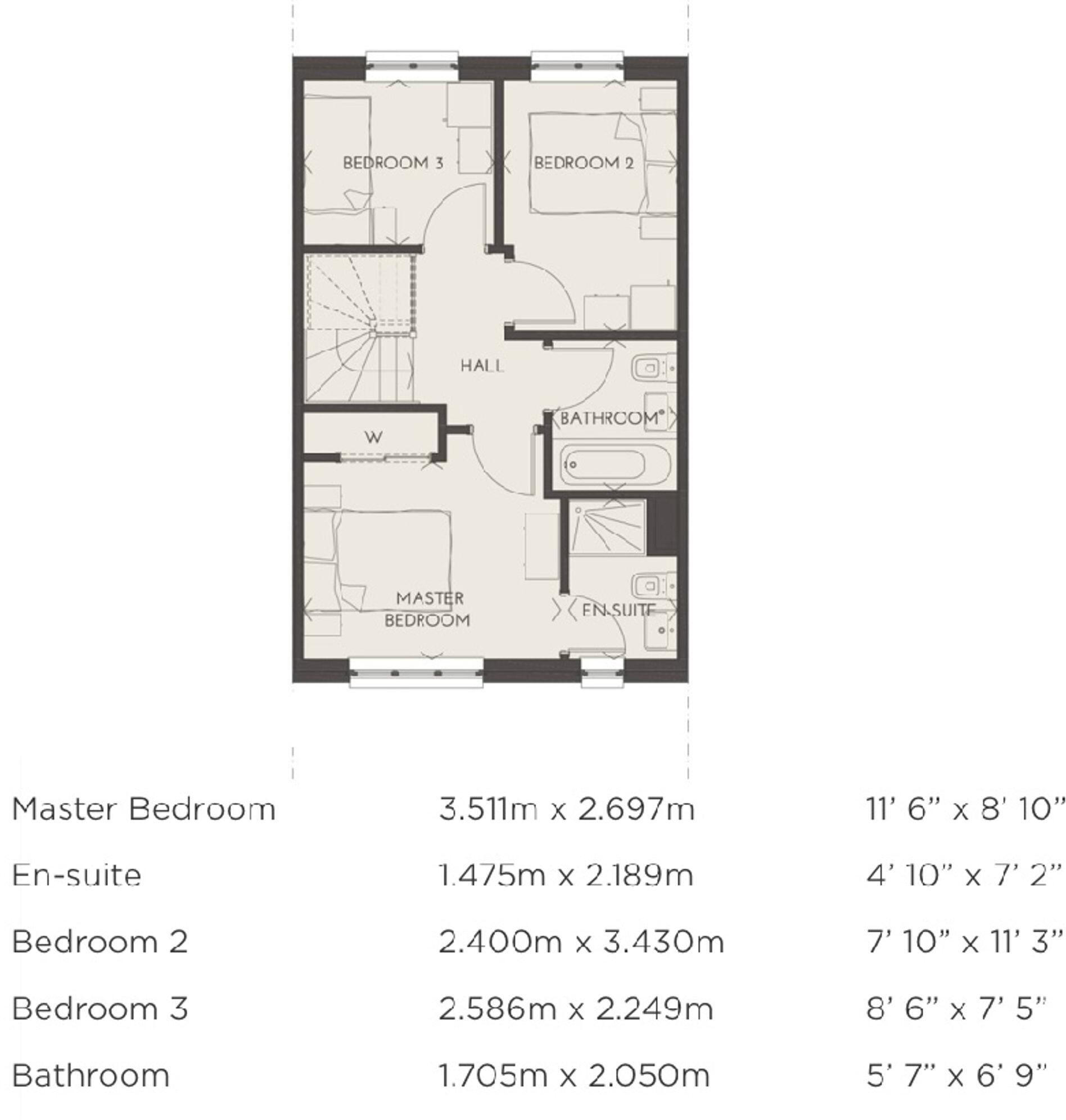 Shire Avenue, Congleton, CW12 floorplan