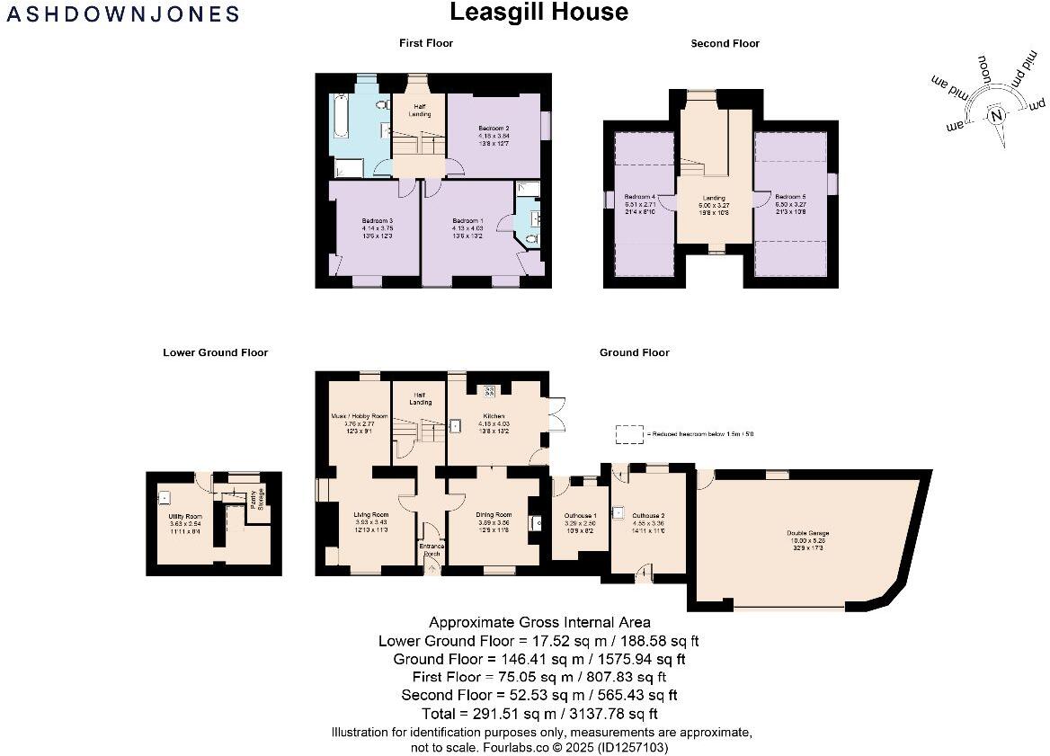 Leasgill House, Leasgill, Milnthorpe, LA7 7ET floorplan