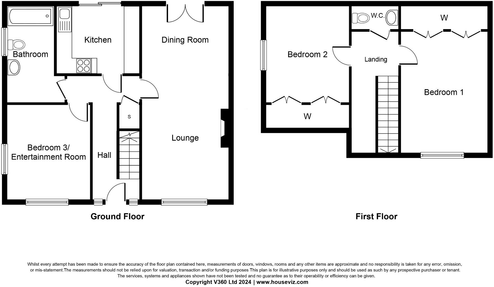 261 Moor End Road, Mount Tabor, Halifax, West Yorkshire, HX2 0RH floorplan