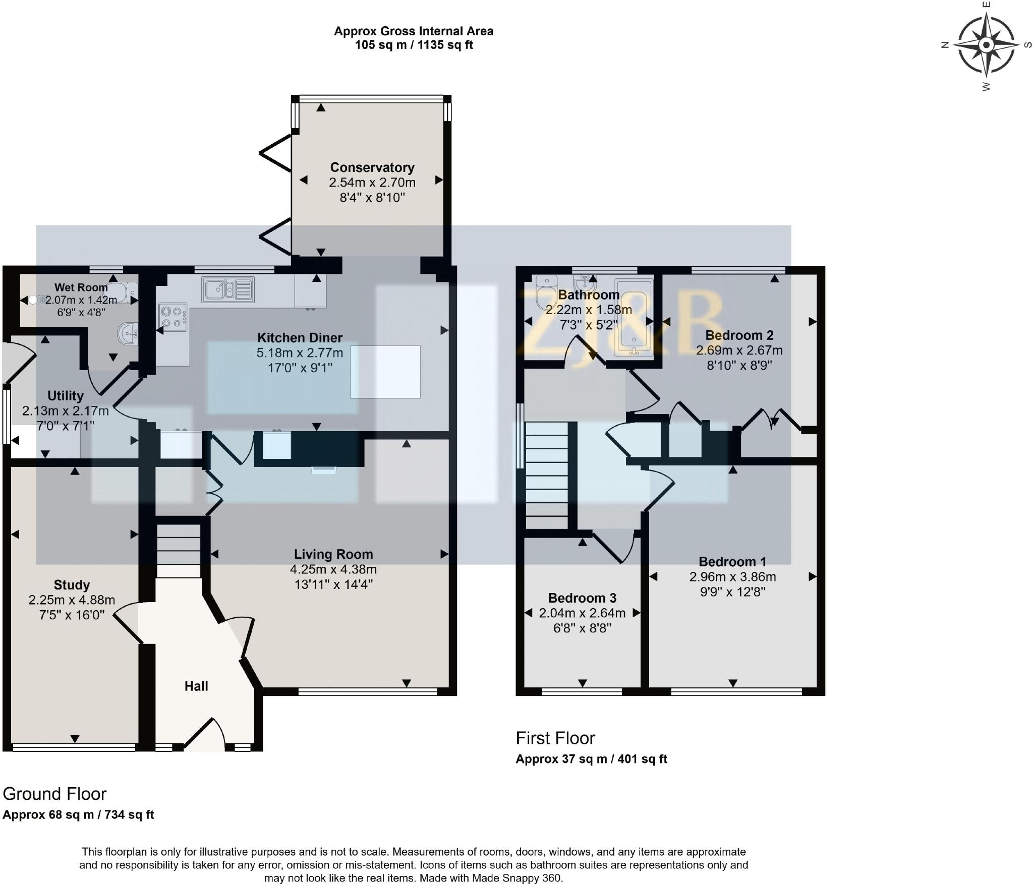 Maple Drive, Heath Farm, Shrewsbury, SY1 3SE floorplan