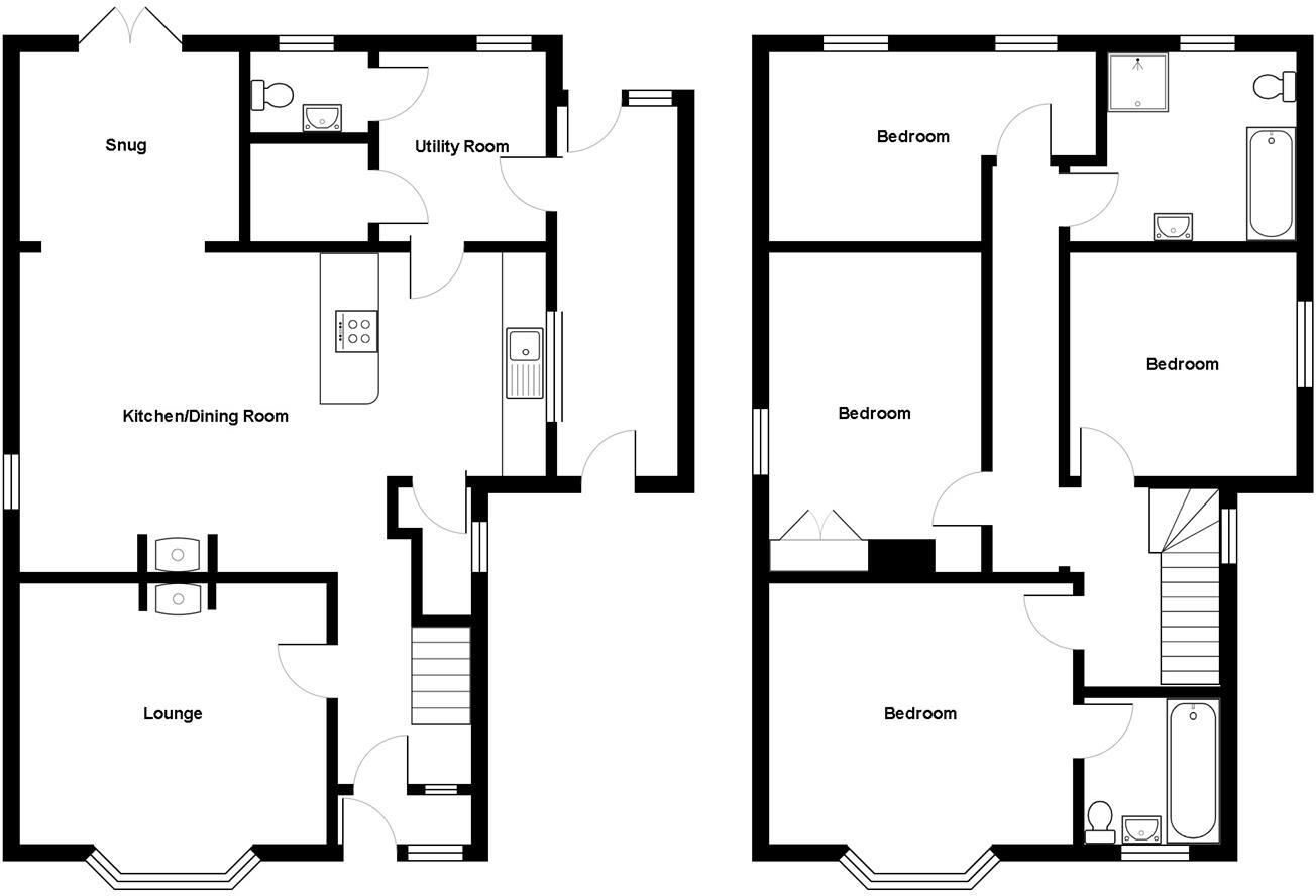 Green Lane, Leominster floorplan