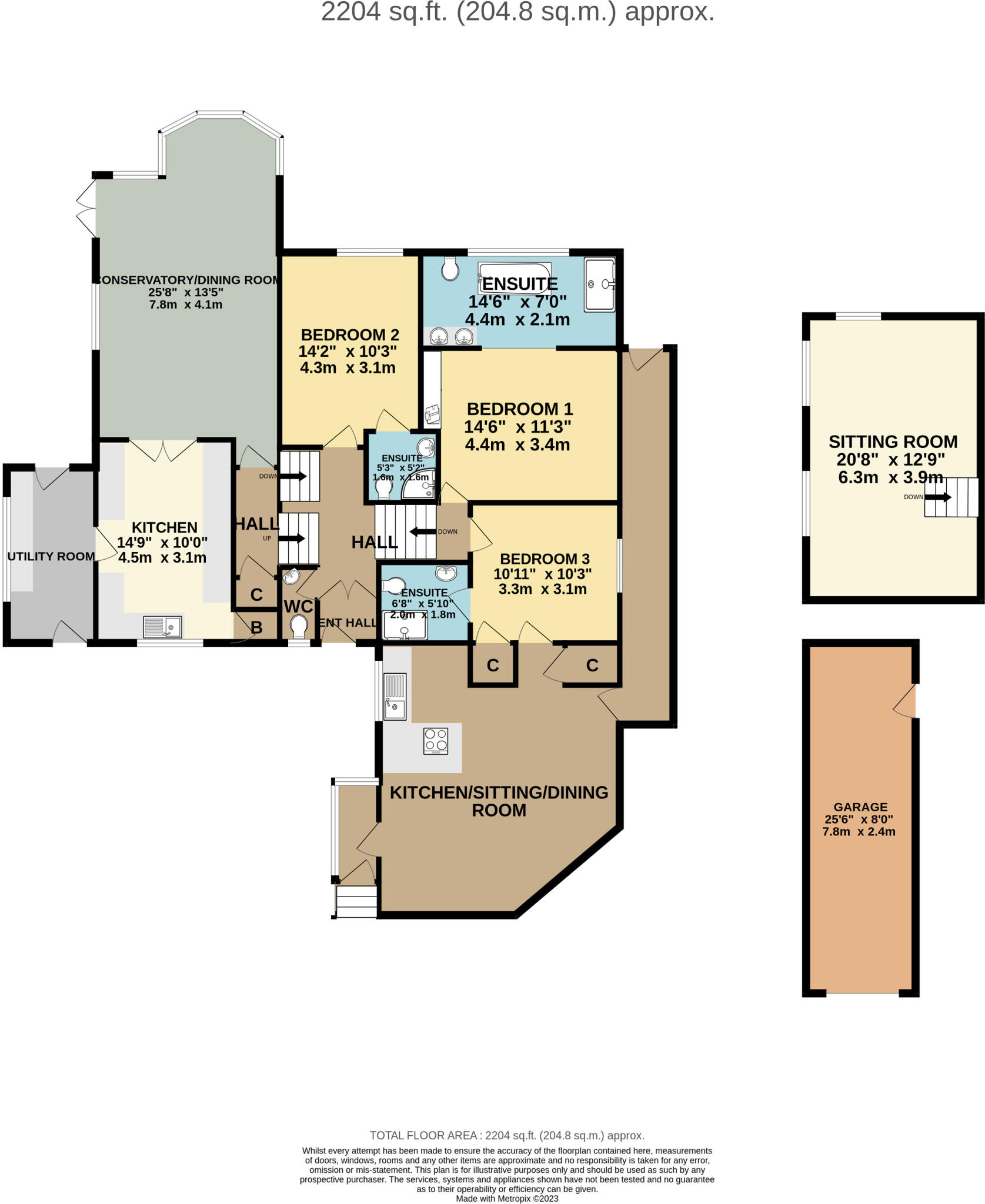 Flexa Park, Combe Martin, North Devon, EX34 floorplan