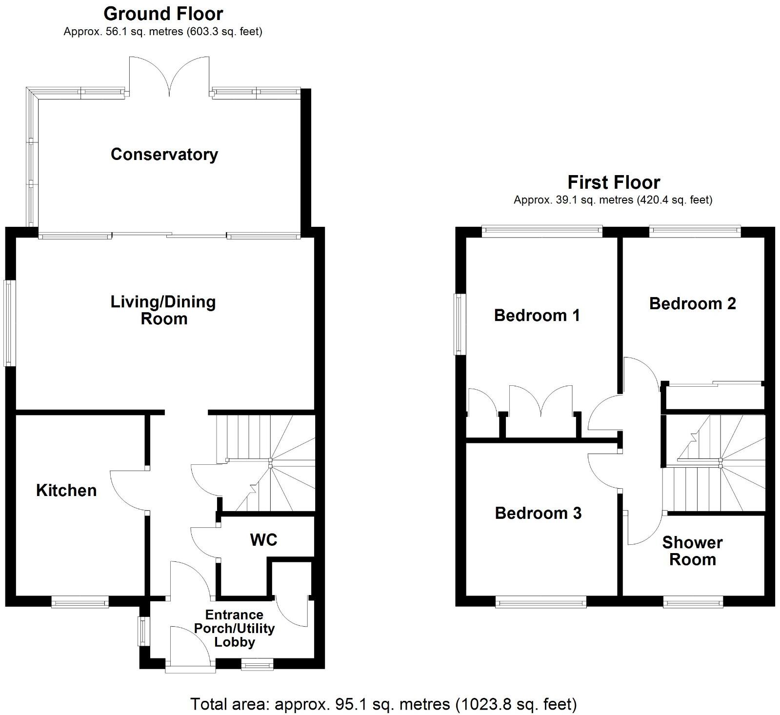 Merryfield Drive, Selsey floorplan