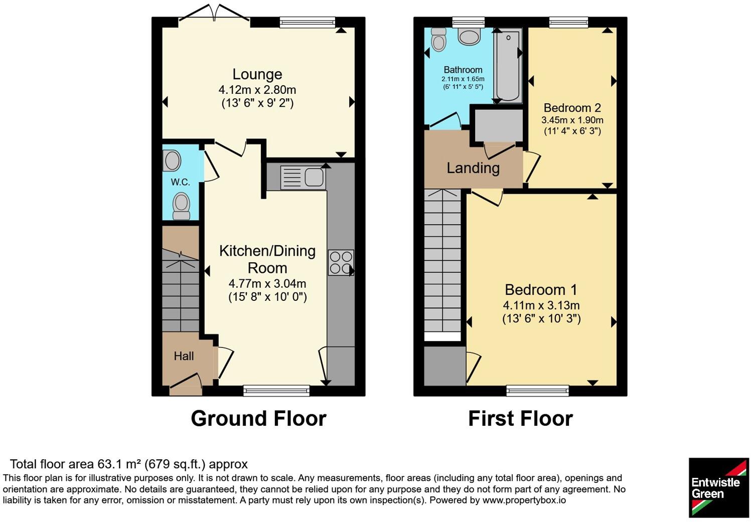 Aspen Drive, PRESTON, Lancashire, PR4 floorplan