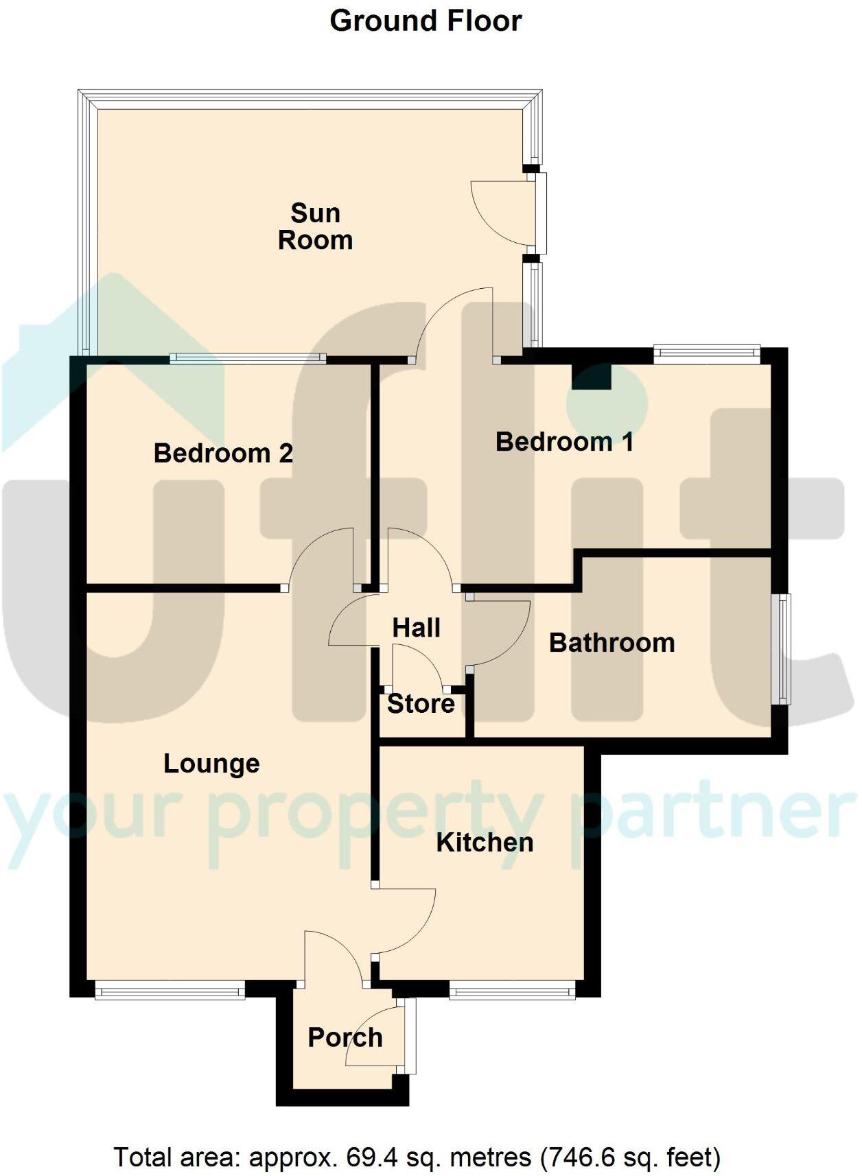 Larkspur Close, Swinton, Mexborough floorplan