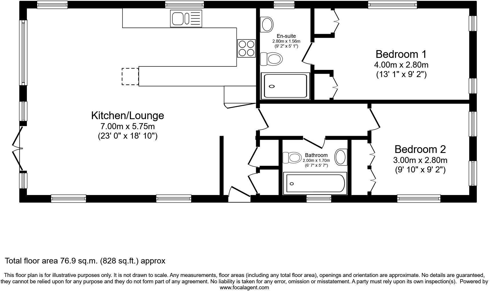 Wimborne, Dorset, BH21 floorplan