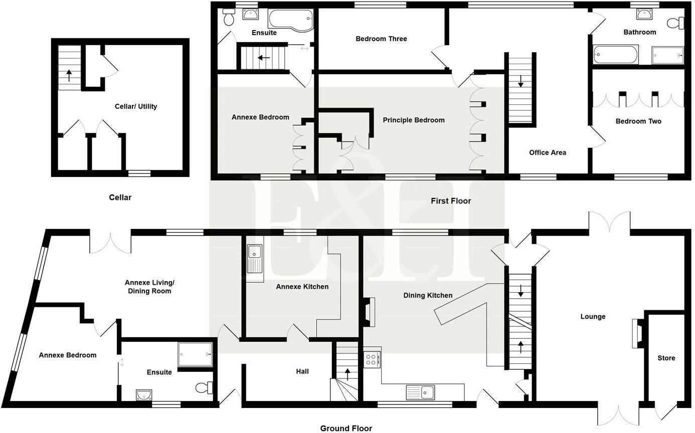 Scar Bottom Lane, Greetland floorplan