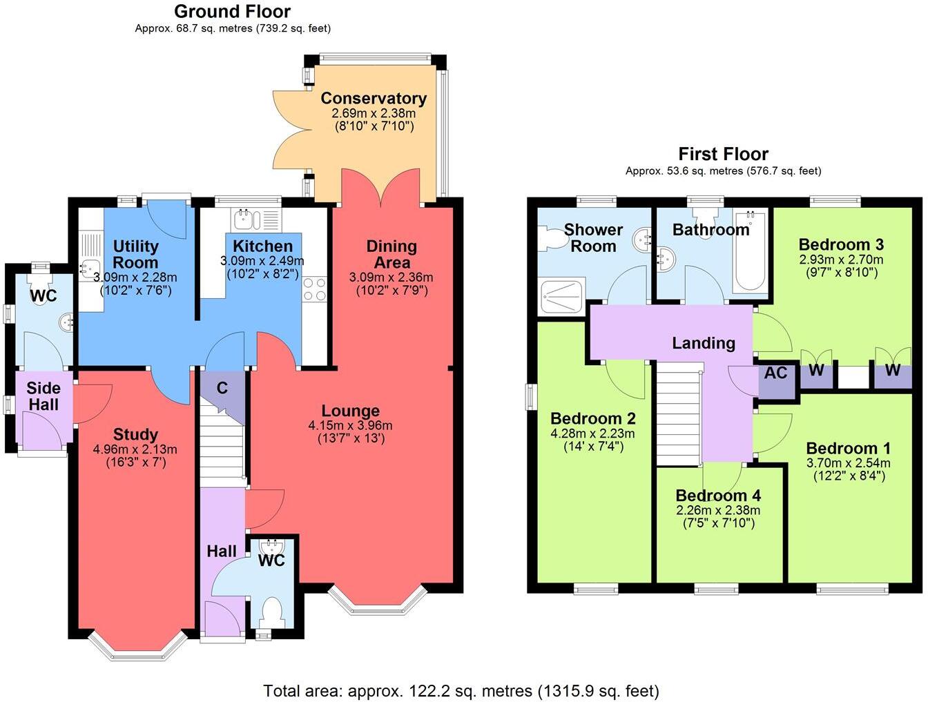 Vicarage Road, Catterick Garrison floorplan