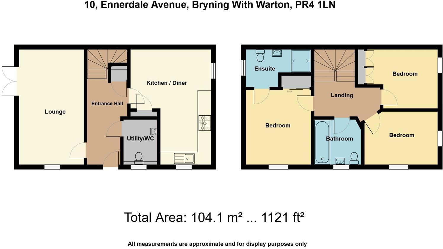 Ennerdale Avenue, Warton floorplan