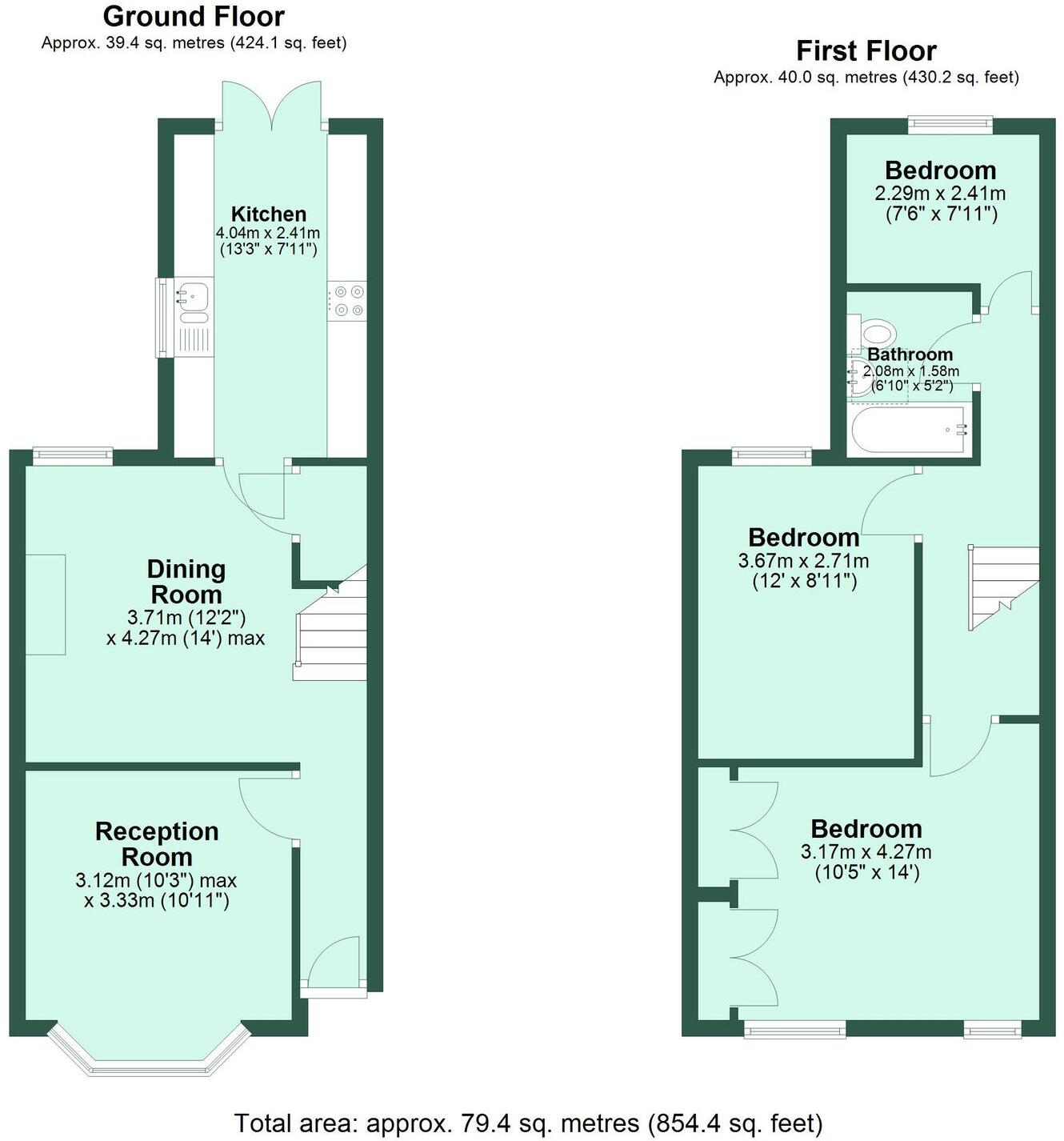 Sandringham Road, Watford, WD24 floorplan