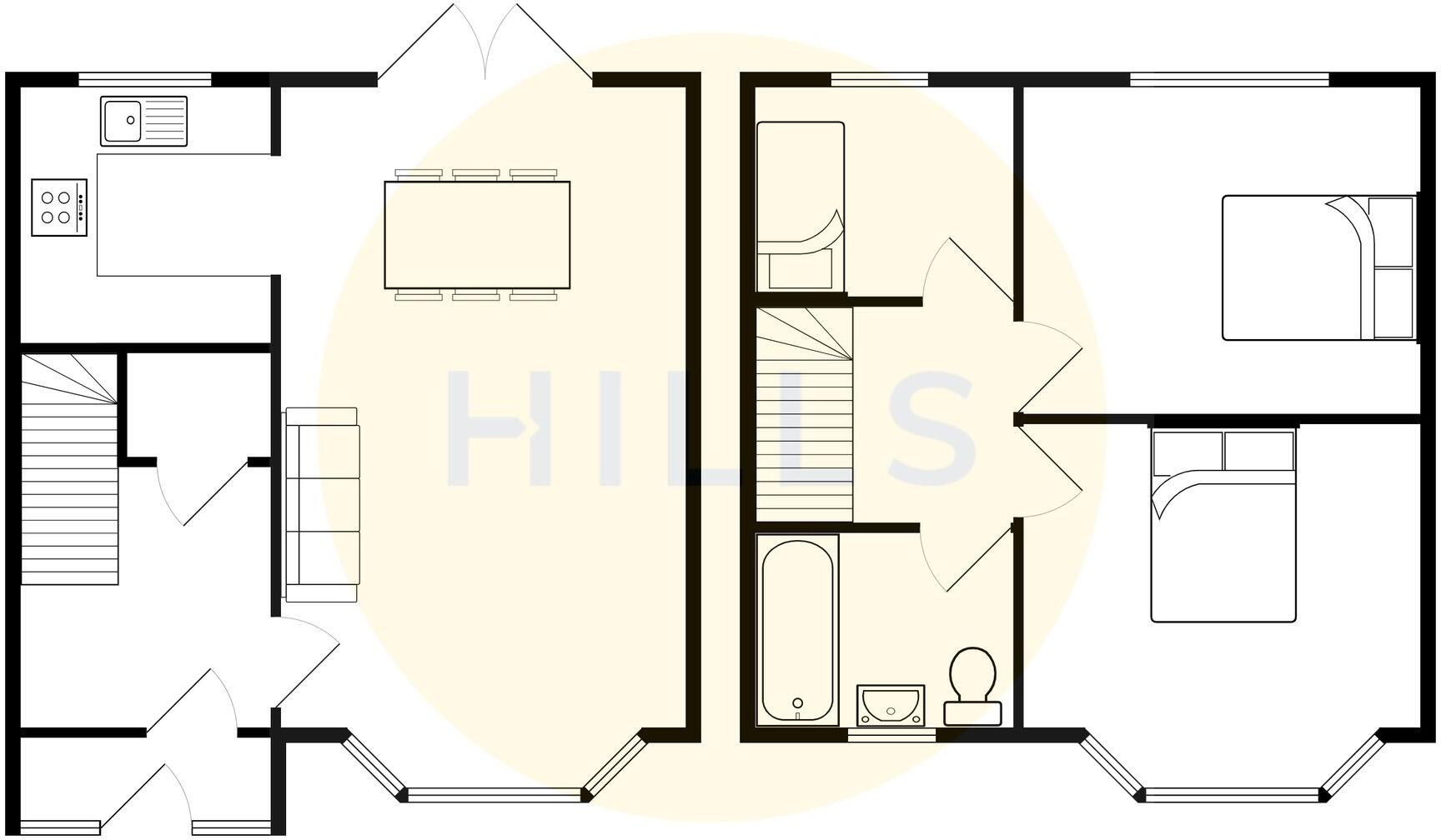 Burnside Avenue, Salford, M6 floorplan