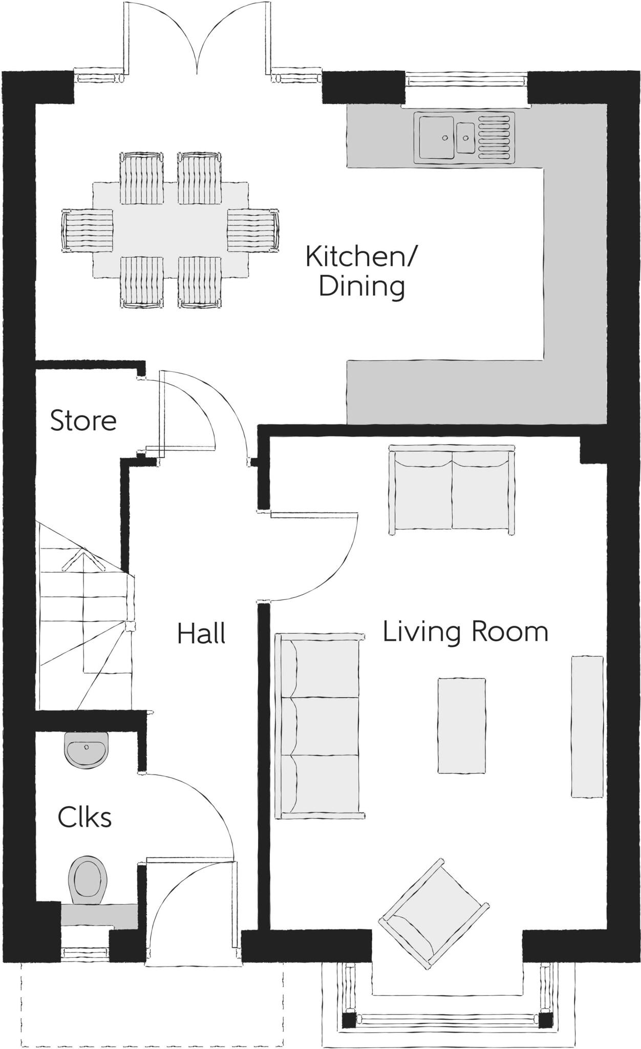 Wilsford Lane, 
Ancaster, 
Lincolnshire, 
NG32 3PS floorplan