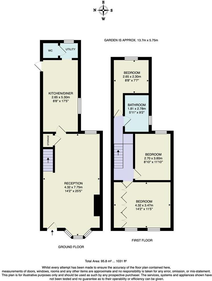 Winchester Road, Highams Park floorplan