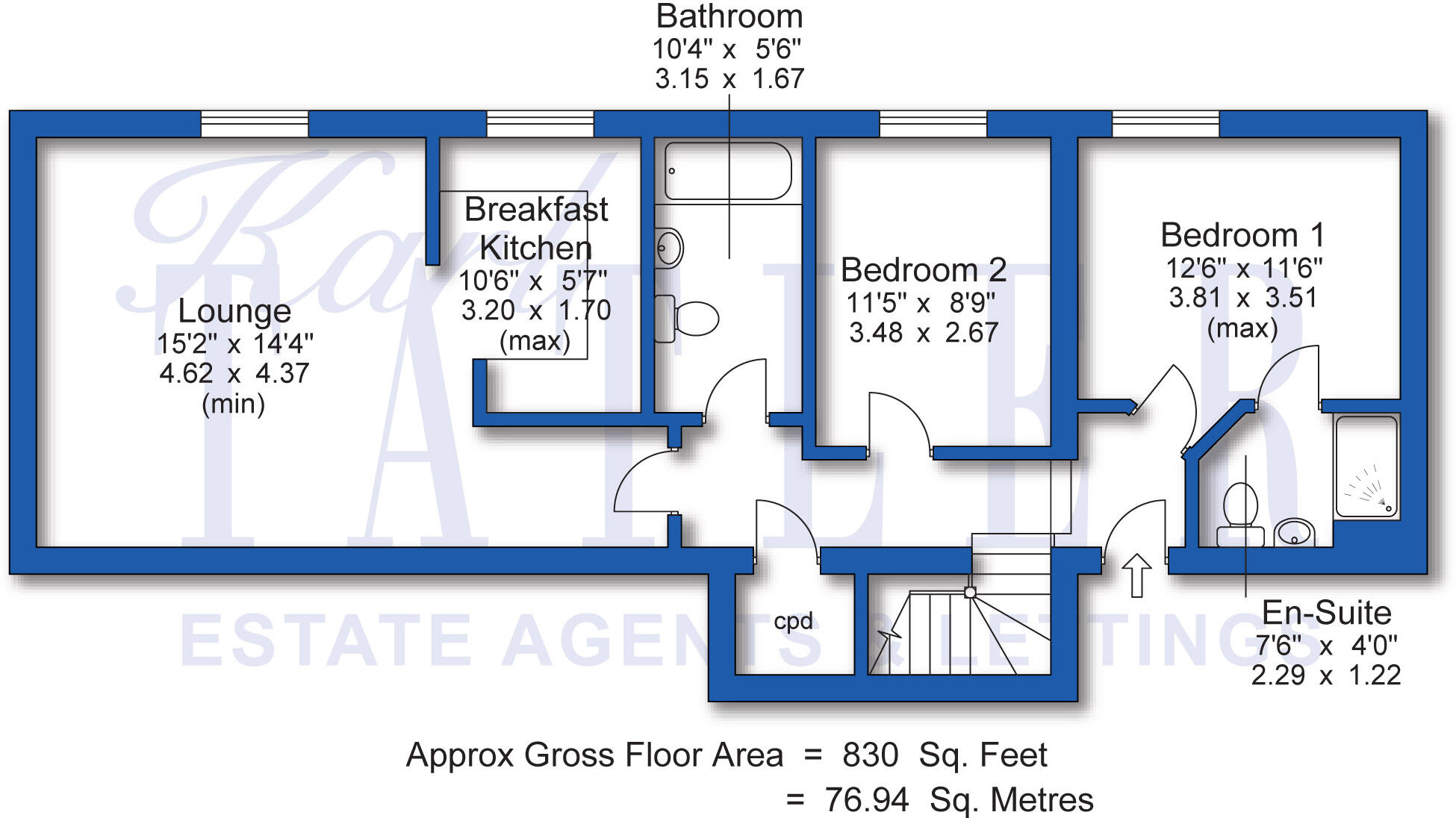 Grenfell Park, Parkgate, Neston floorplan
