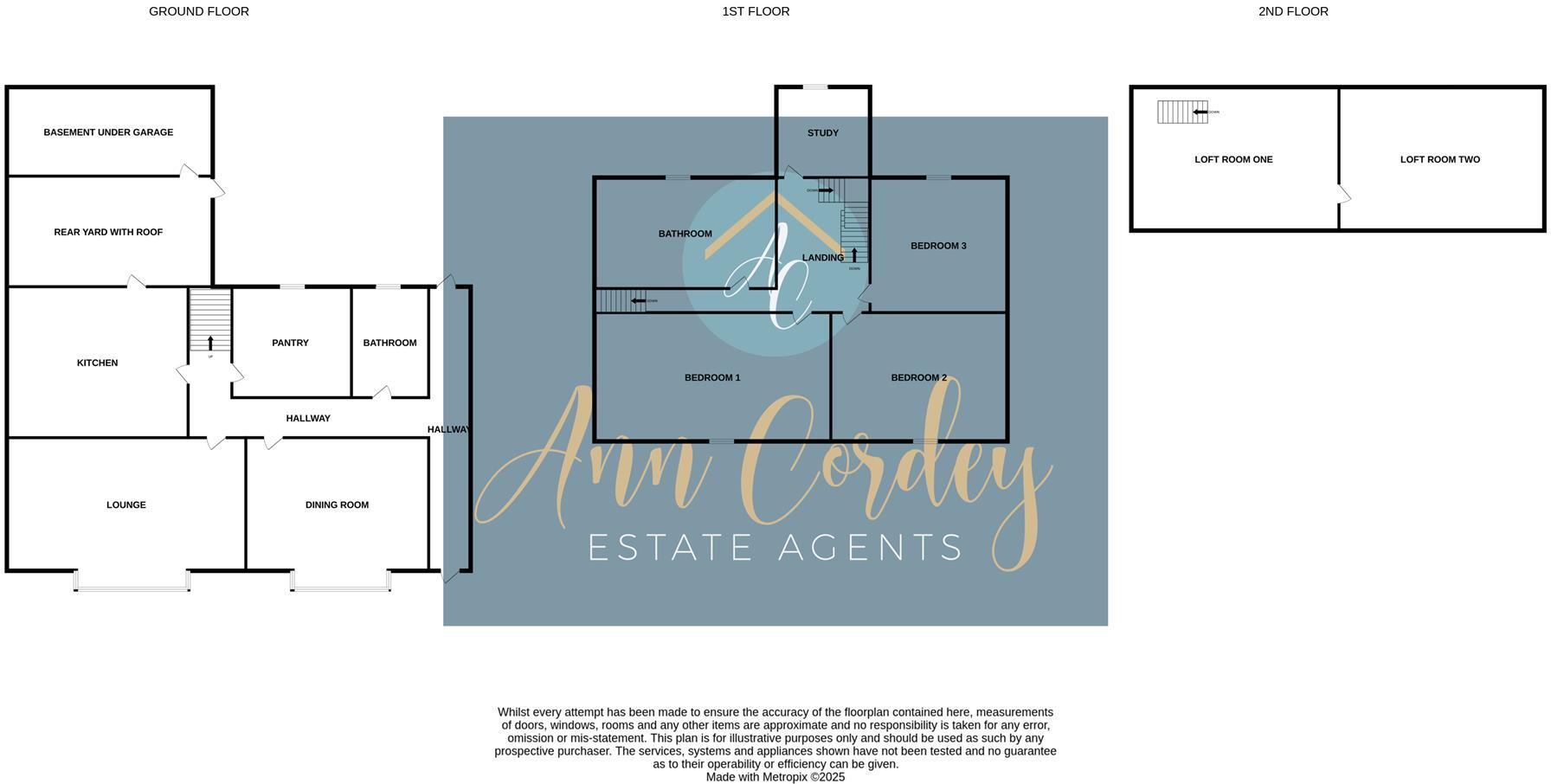 Brynteg, 26, The Front, Middleton One Row, DL2 1AS floorplan