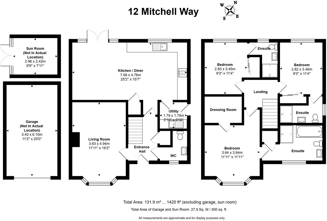 Mitchell Way, Milton, Abingdon, Oxfordshire, OX13 floorplan