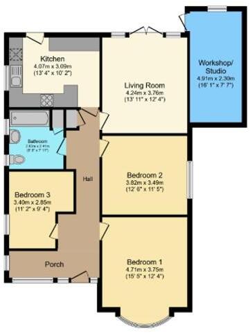 Strathmore Road, Worthing floorplan