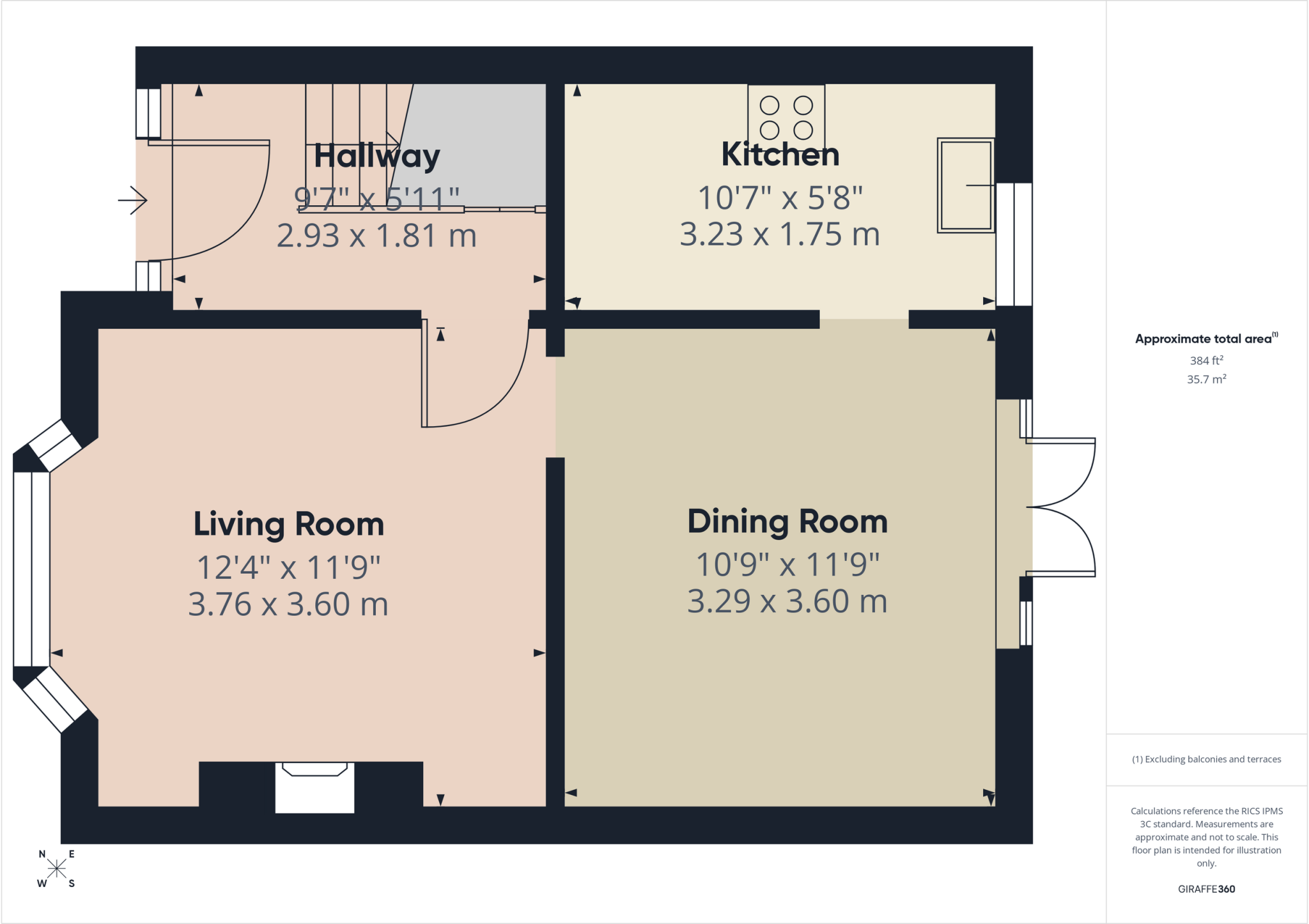 Rushcliffe Avenue, Chaddesden floorplan