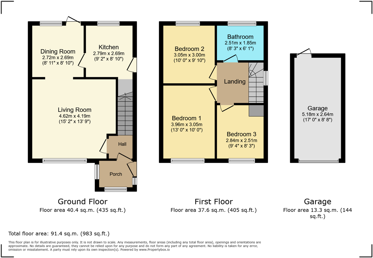 Old Reddings Road, The Reddings, Cheltenham, GL51 floorplan