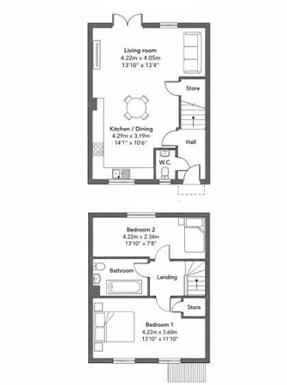 Mileham Drive, Buntingford floorplan