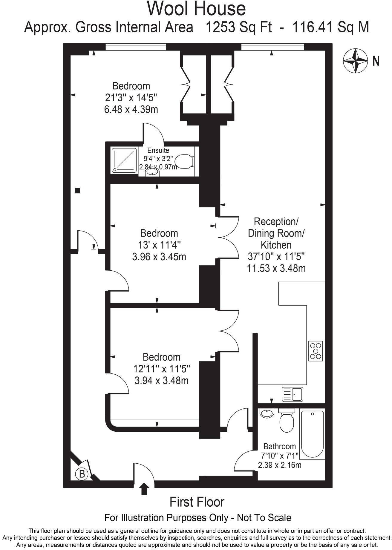 Wool House,Back Church Lane,London,E1 floorplan
