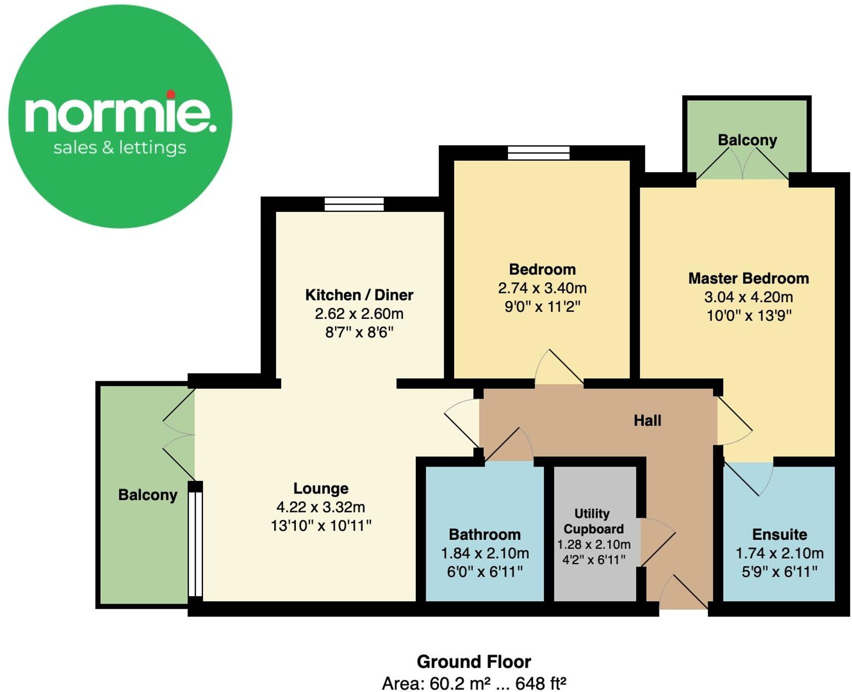 Shorecliffe Rise, Radcliffe New Road, Radcliffe, M26 floorplan