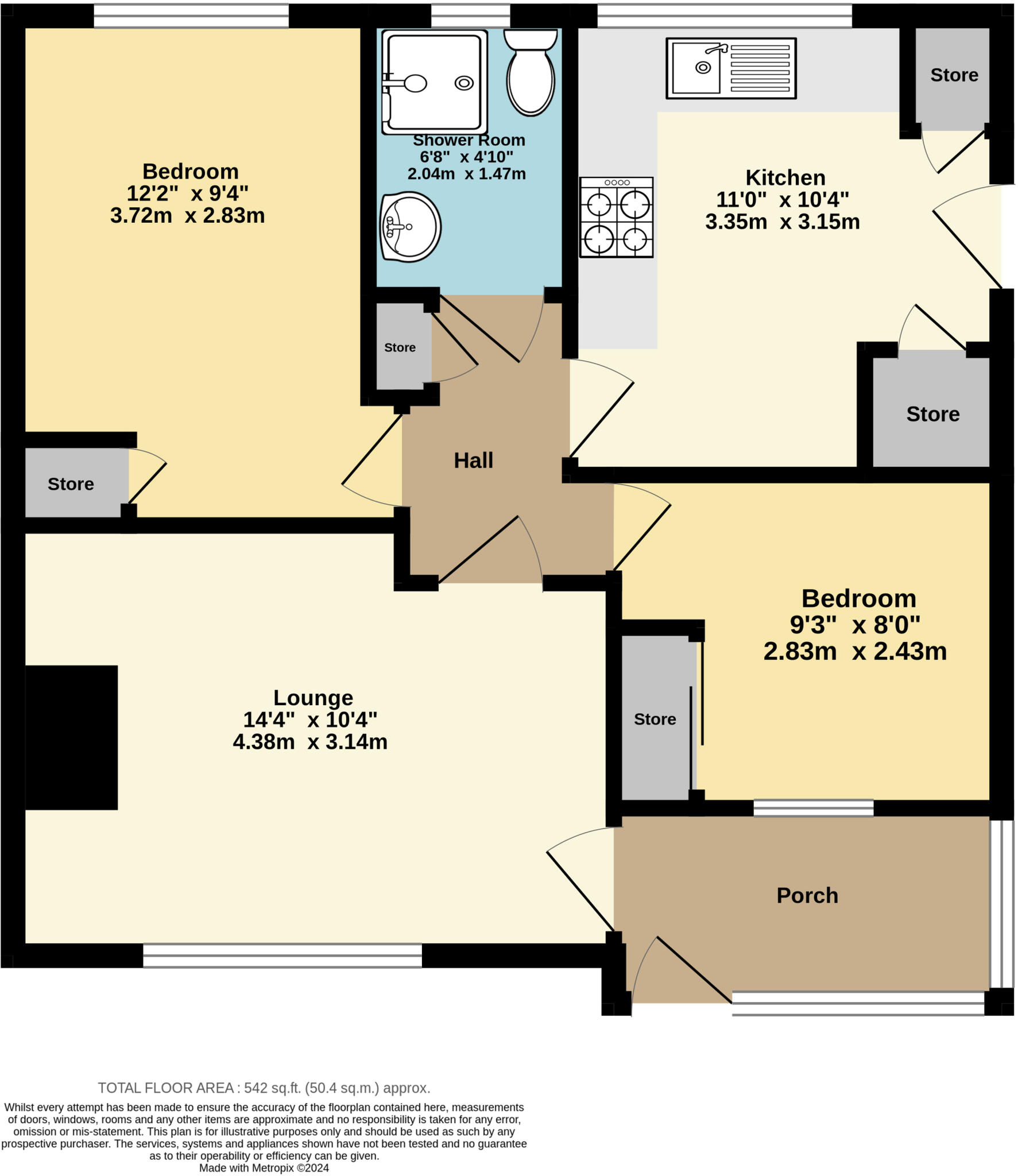 Oakside Road, Canterbury, CT3 floorplan
