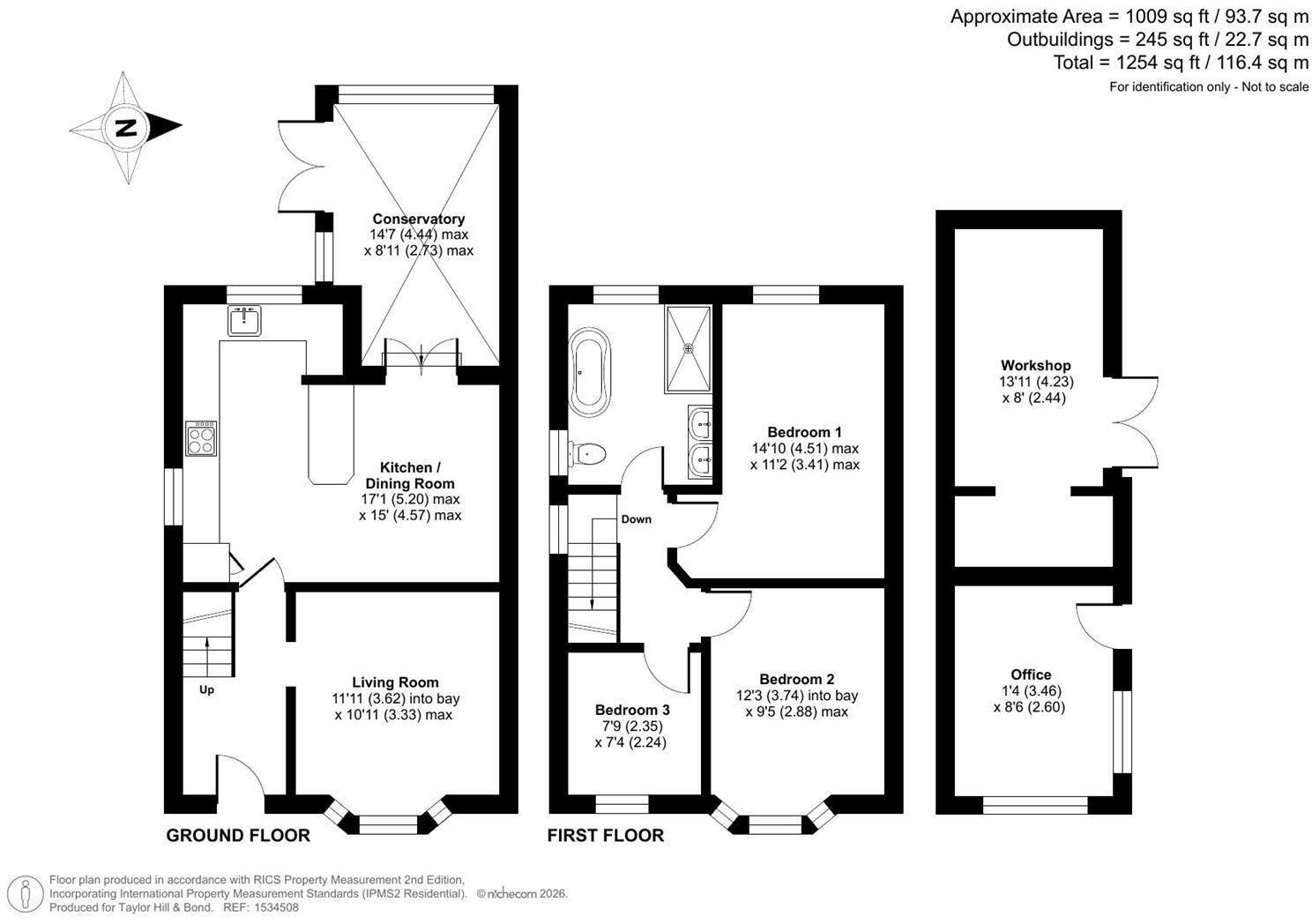 Wakefield Road, Southampton floorplan
