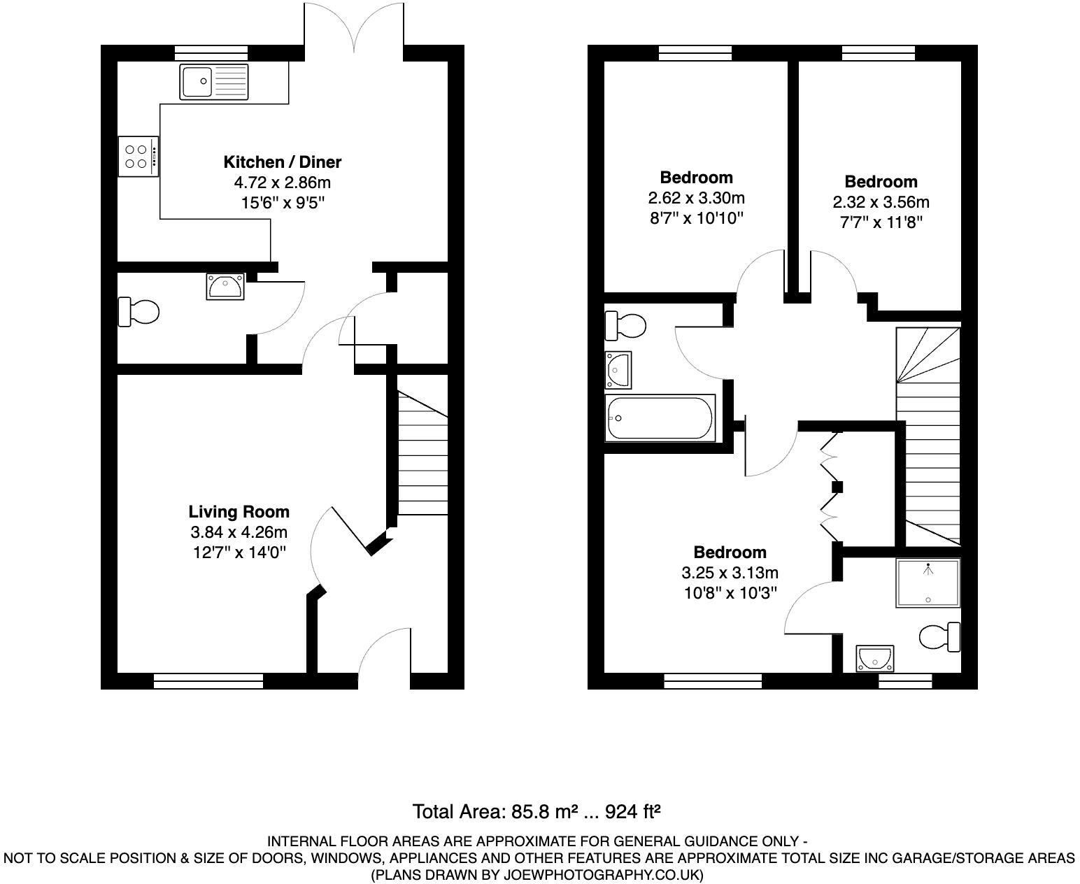 6 Drabble Close, Shifnal, TF11 9QN floorplan