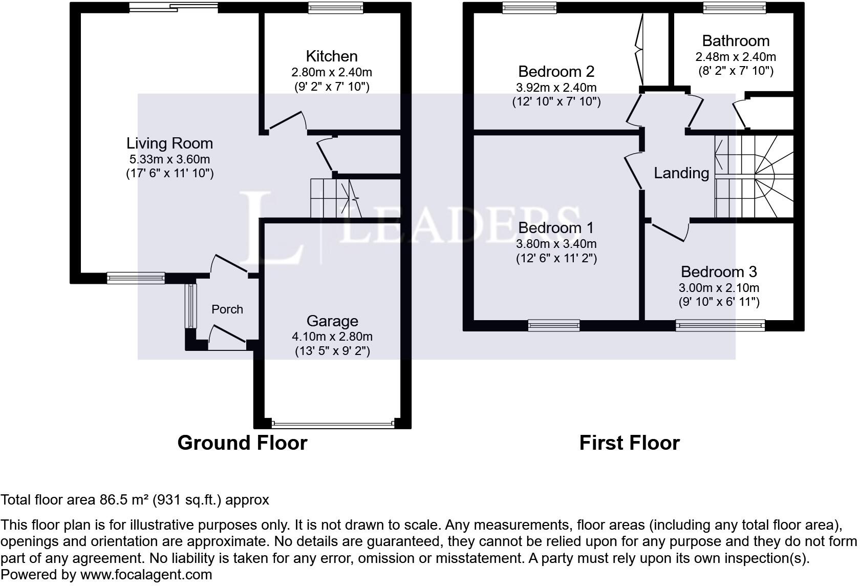 Redcot Gardens, Stamford, PE9 floorplan