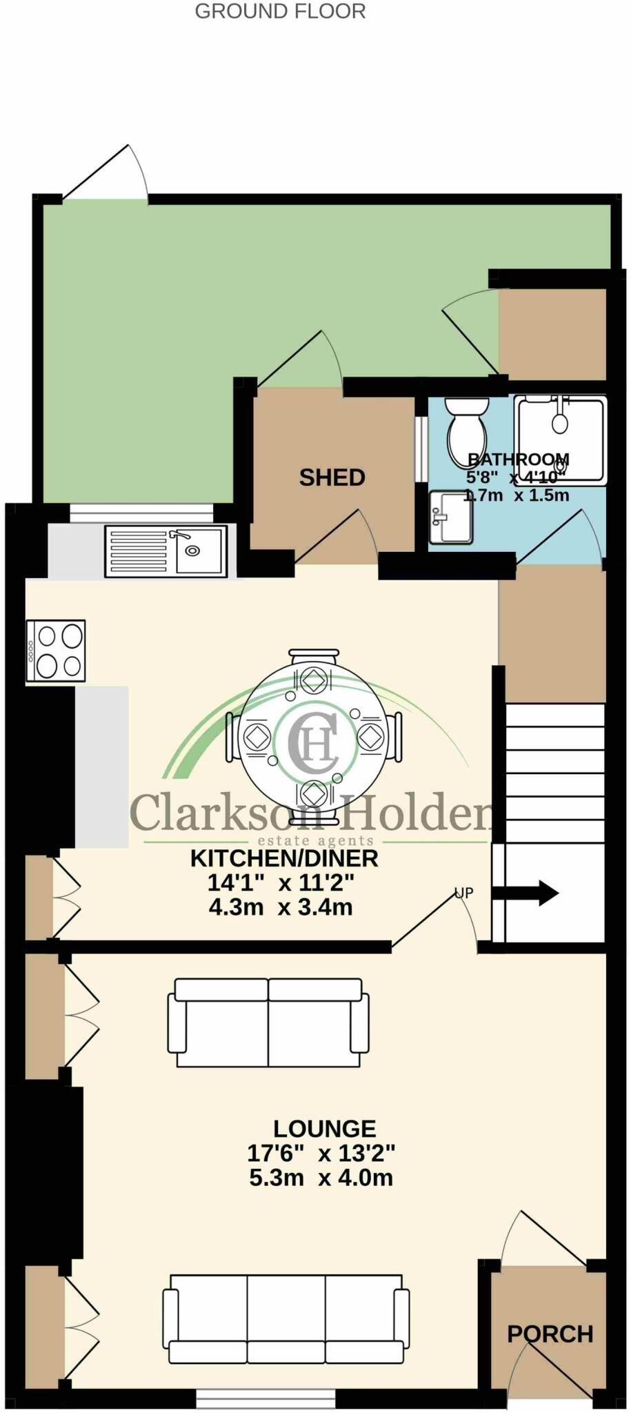 Carnarvon Road, Preston, PR1 8PU floorplan