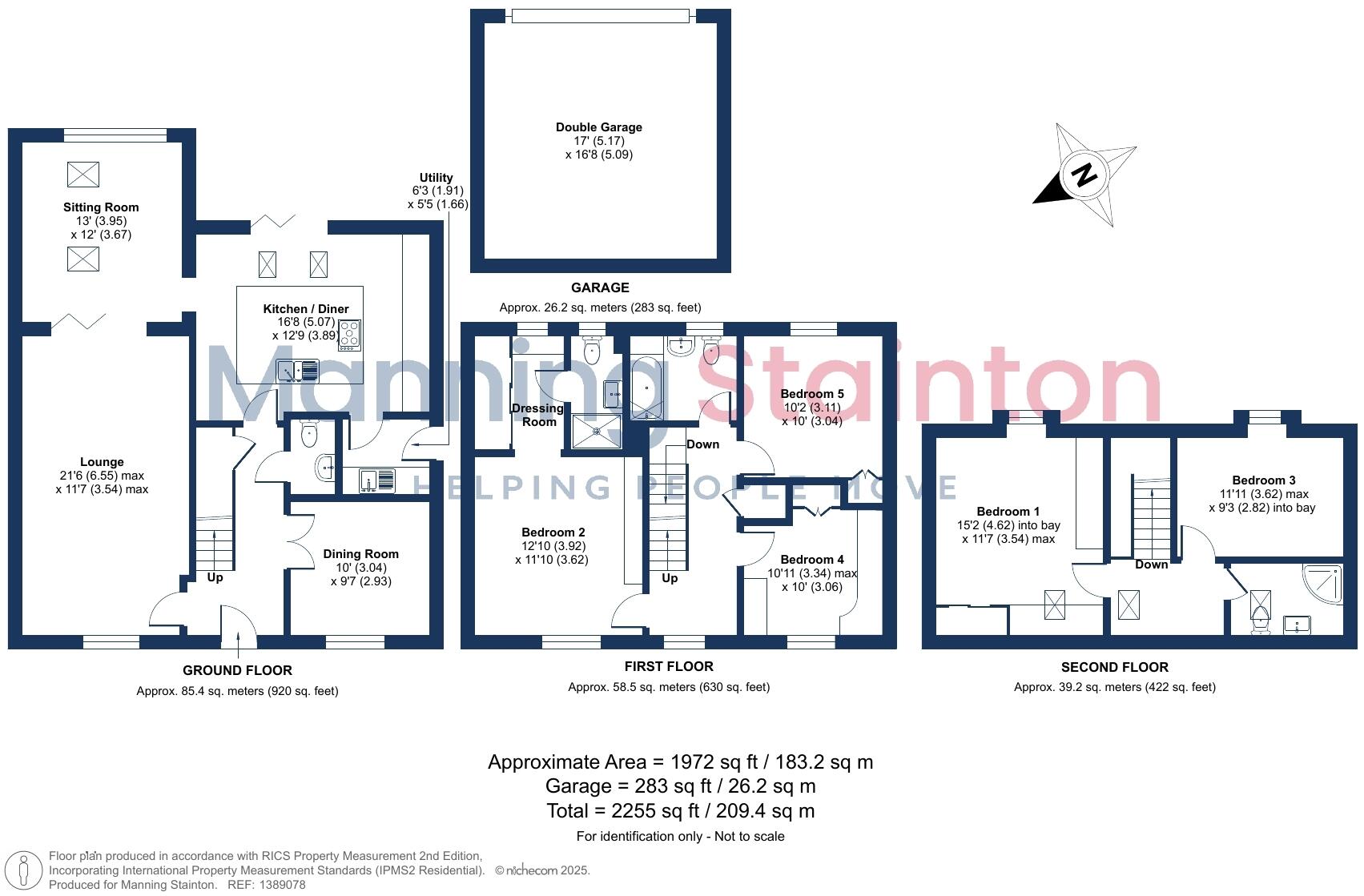 Henry Grove, Pudsey, West Yorkshire floorplan