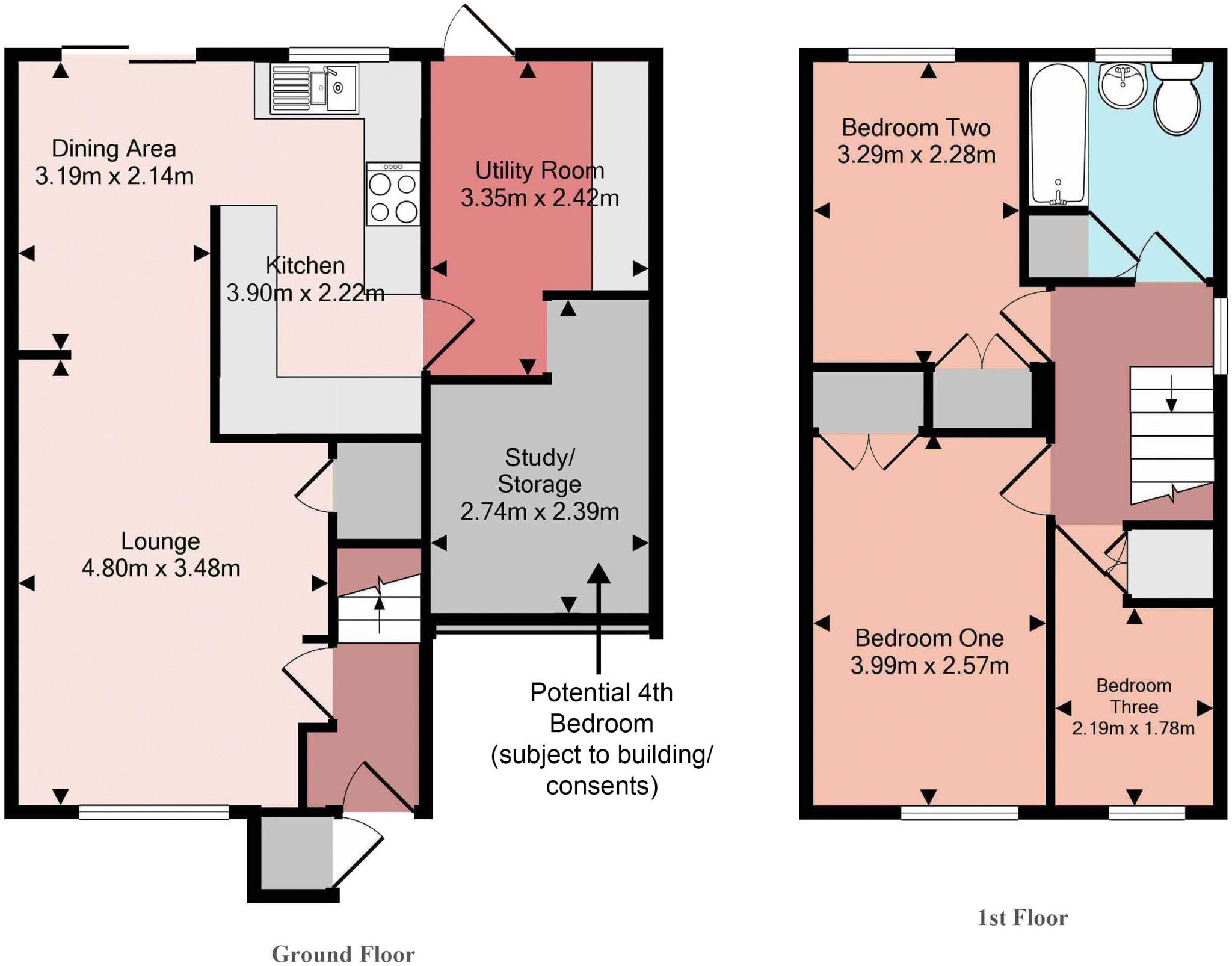 Clydesdale Way, West Totton floorplan