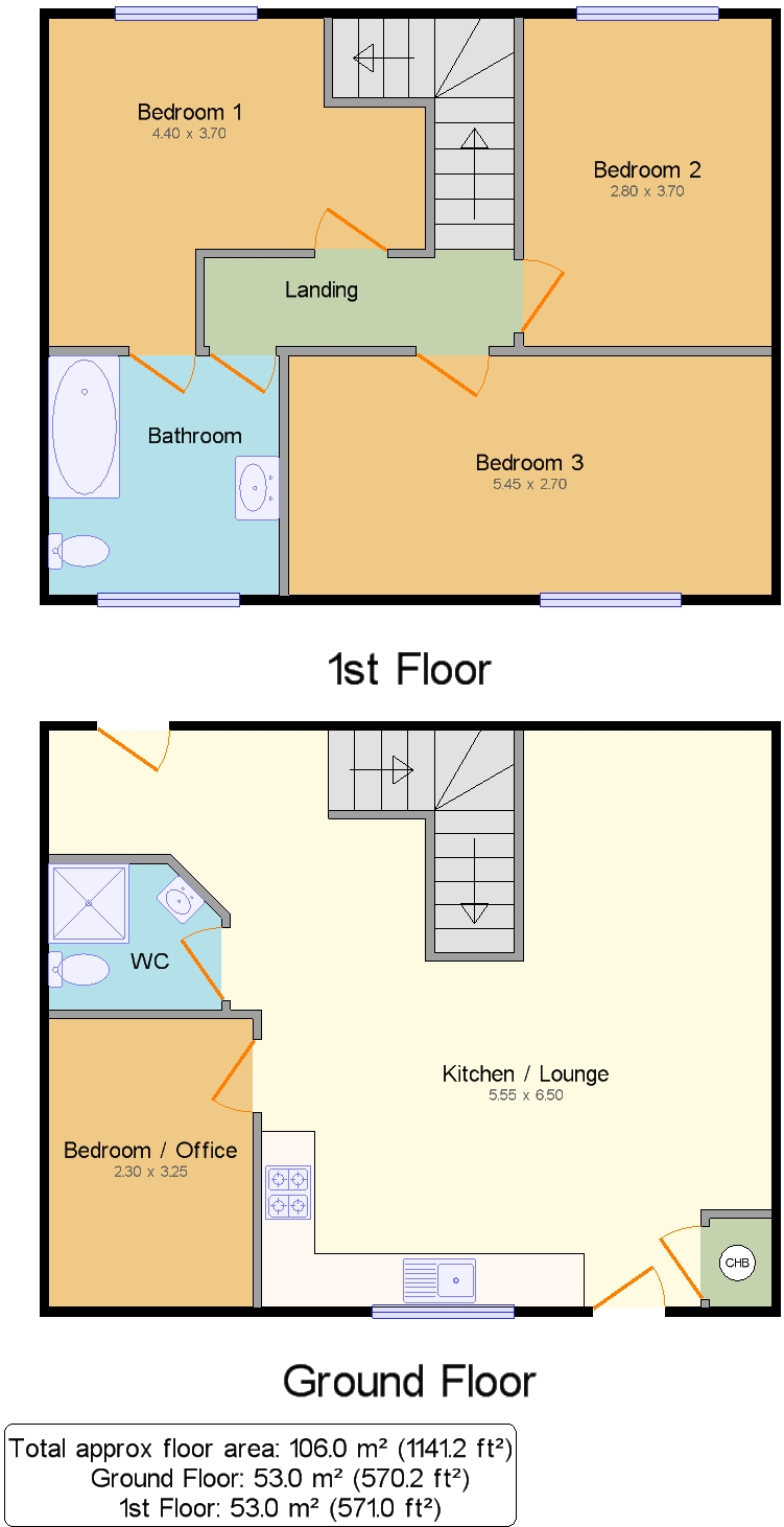 Webb Street, Lincoln floorplan