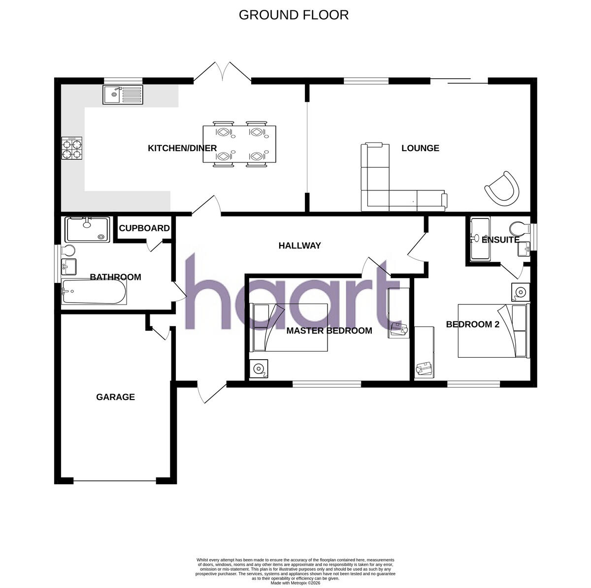 Monksgate, Thetford floorplan