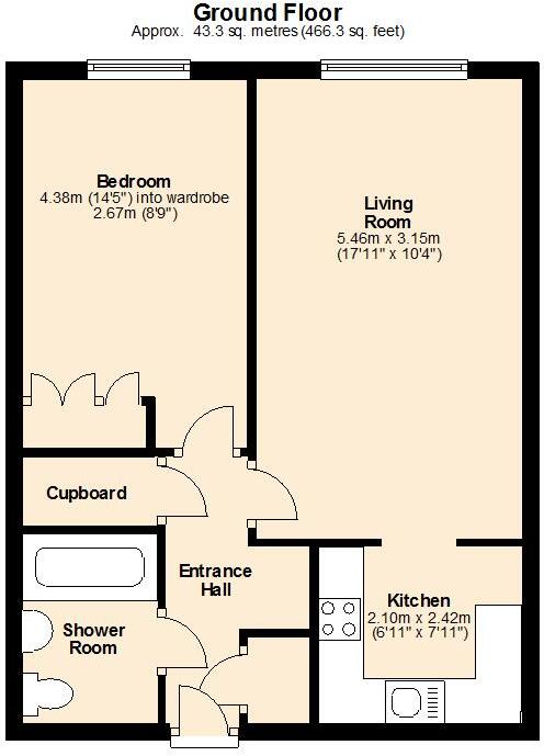 Holman Close, Waterlooville, Hampshire, PO8 floorplan