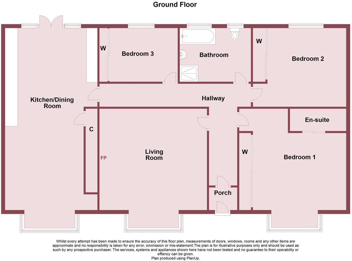 Burton Road, Little Neston, Neston floorplan