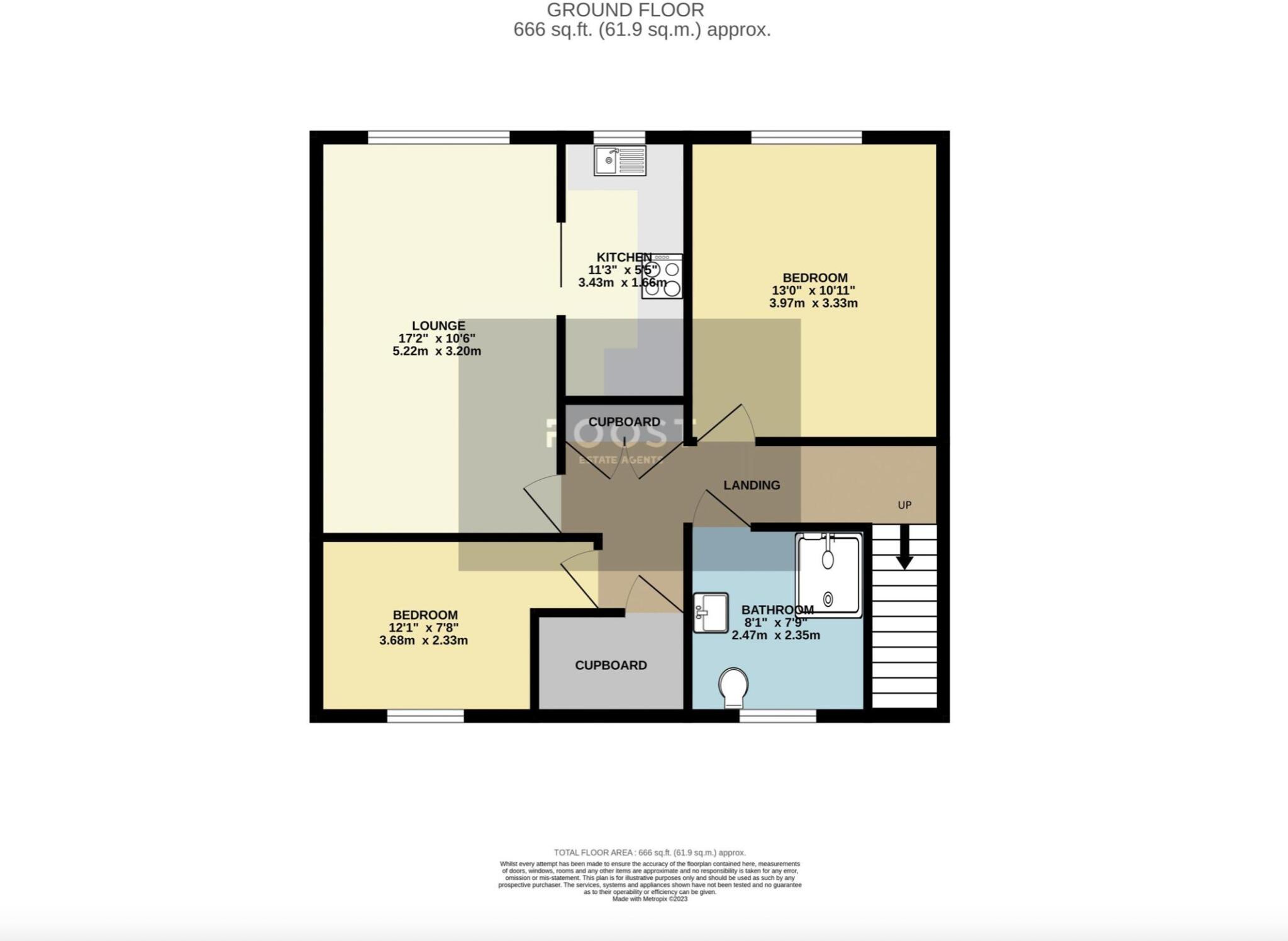 11 QUEENS COURT floorplan