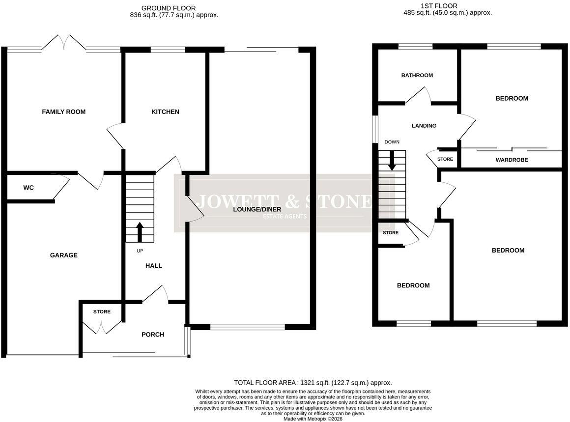 Beechings Close, Countesthorpe, Leicester, LE8 floorplan