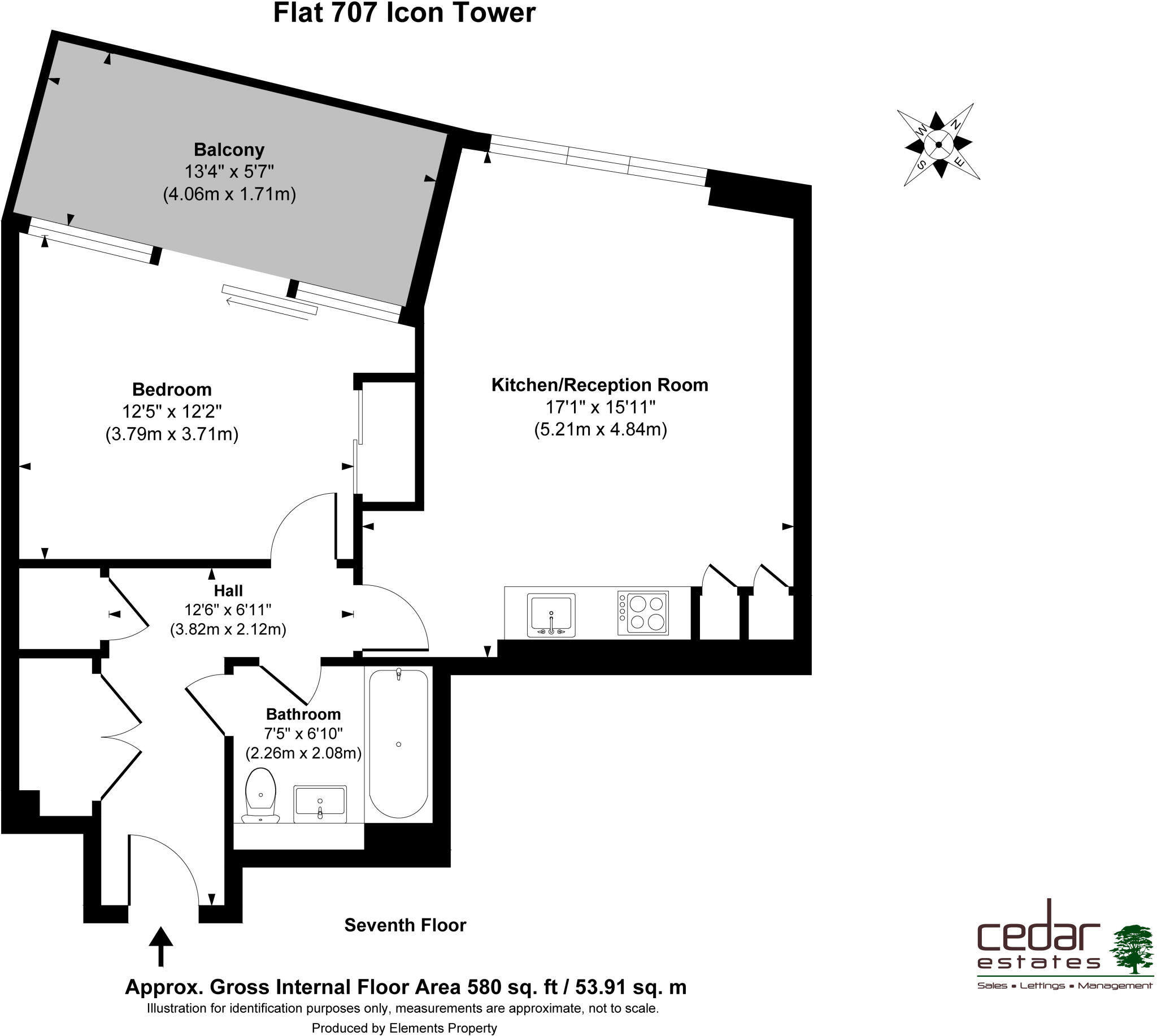 Portal Way, North Acton W3 floorplan