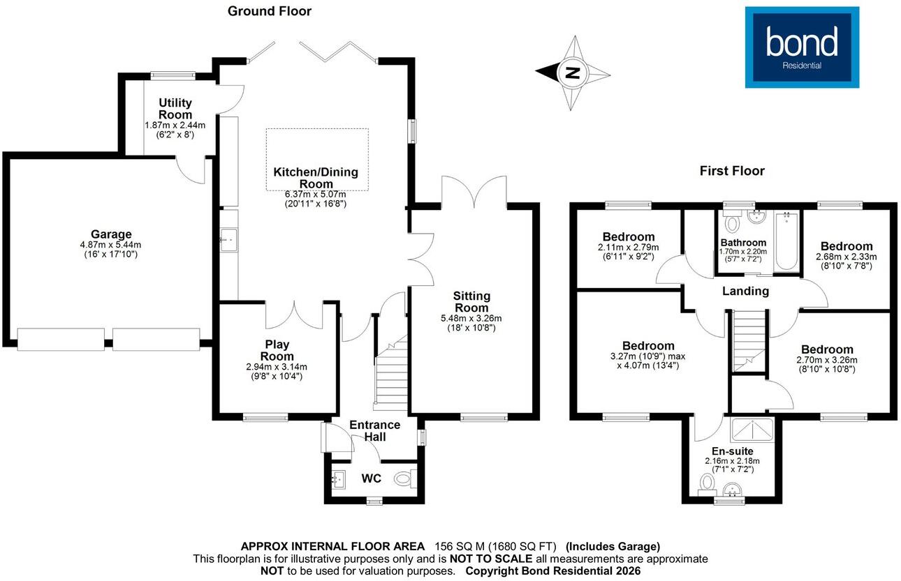 Howard Drive, Chelmer Village, Chelmsford, CM2 floorplan