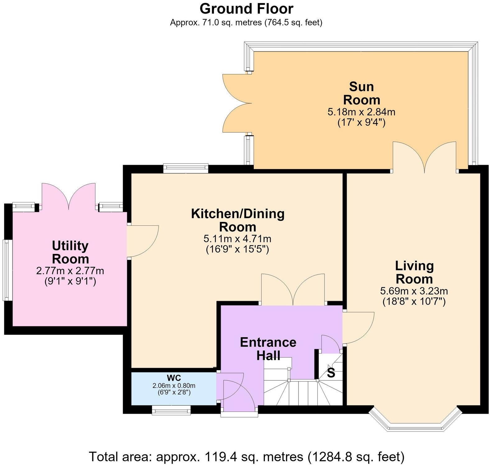 Constable Drive, Barton Seagrave NN15 floorplan