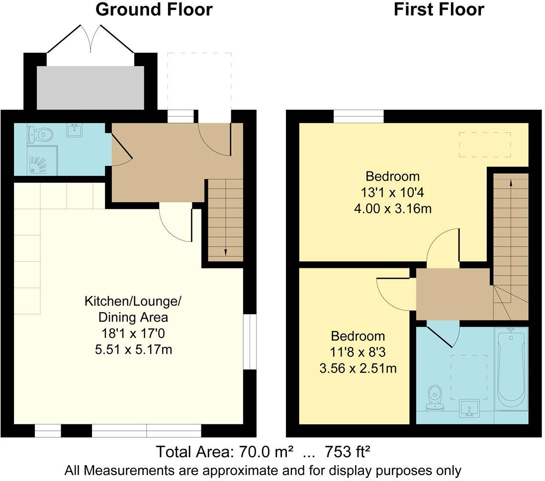 Perne Road, Cambridge, CB1 floorplan