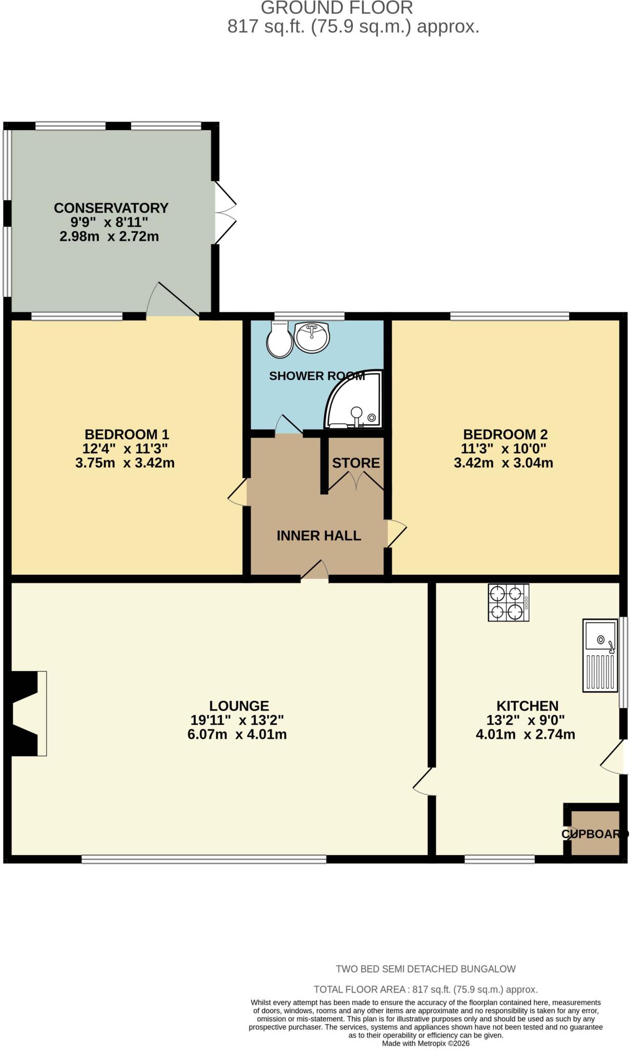 Cheltenham Road, Middleton, Manchester, Greater Manchester, M24 floorplan