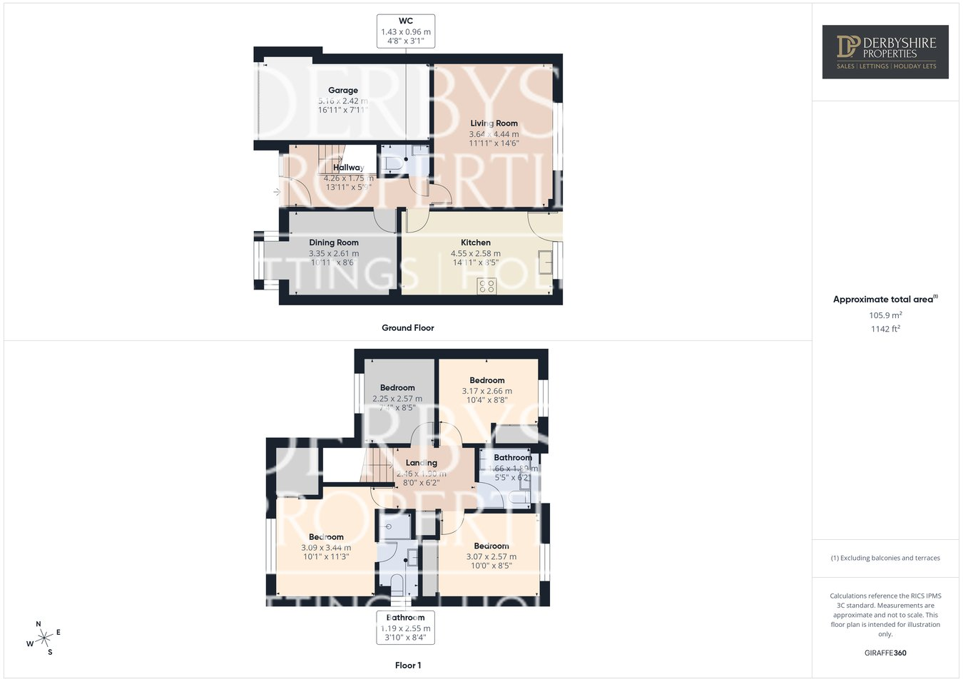 Hillary Close, Belper, DE56 floorplan